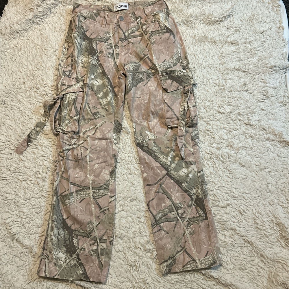 Disclosure Pink Camo Cargo Pants